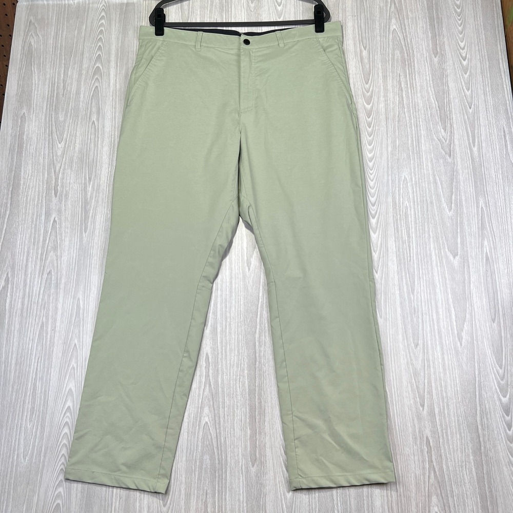 Columbia Hiking Pants Mens 38x30 Sage Green Stretch Outdoor Performance EUC - Picture 2 of 7